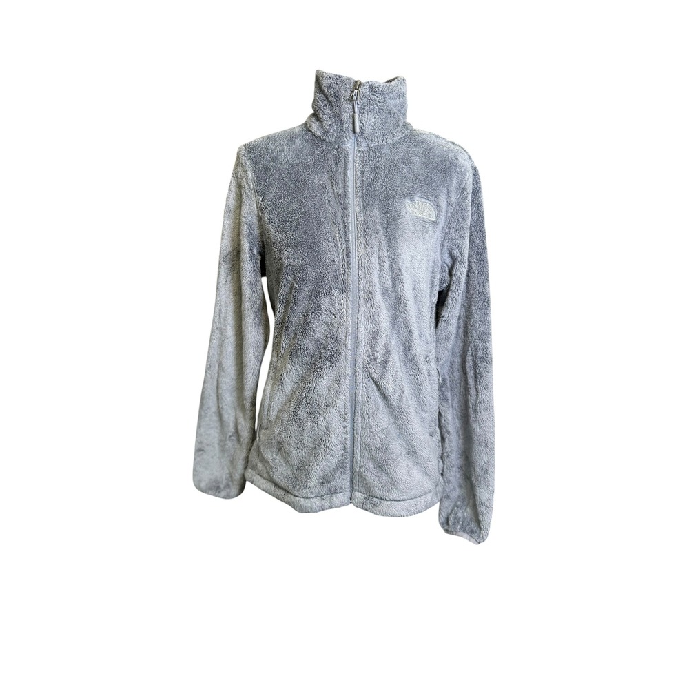 The North Face Osito Fleece Jacket Womens Small Grey NF0A3X8D Full Zip